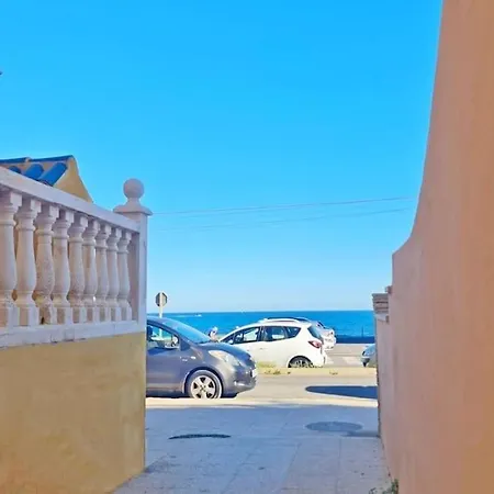 Apartmán Mar Azul Primera Linea De Mar, Casa Privada Con Patio Y Solarium 